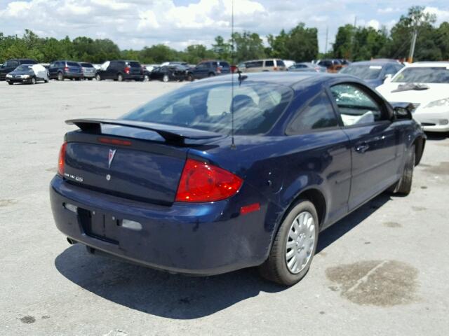 1G2AS18H597285818 - 2009 PONTIAC G5 BLUE photo 4