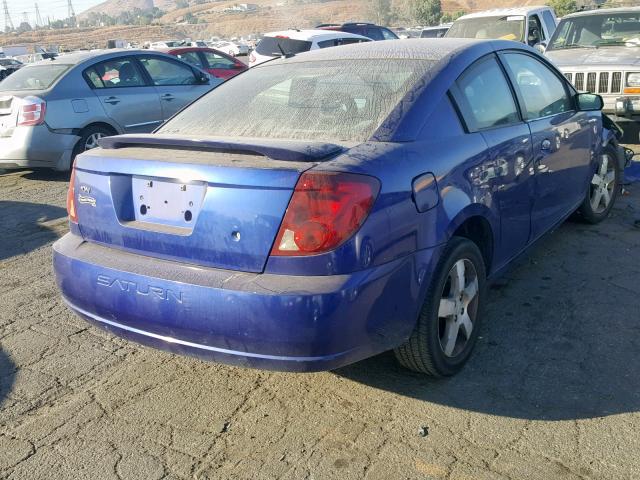 1G8AW15F76Z195776 - 2006 SATURN ION LEVEL BLUE photo 4