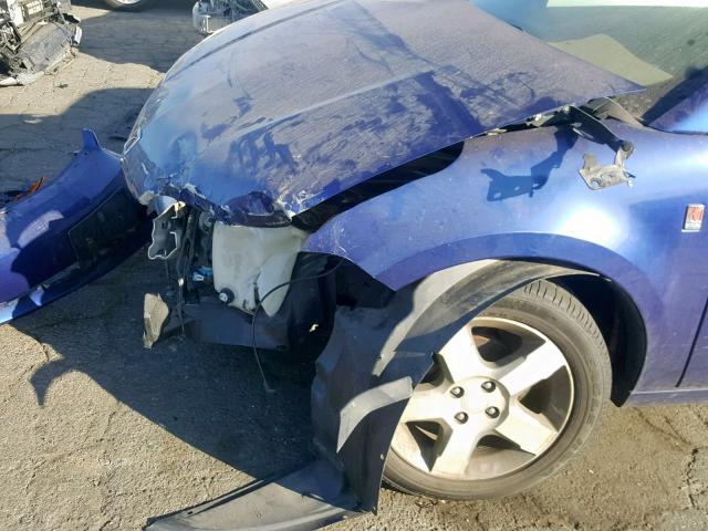 1G8AW15F76Z195776 - 2006 SATURN ION LEVEL BLUE photo 9