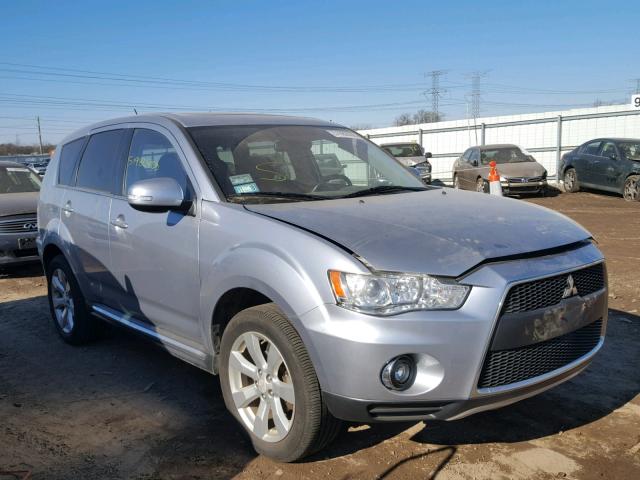 JA4JT5AX9AZ003197 - 2010 MITSUBISHI OUTLANDER SILVER photo 1