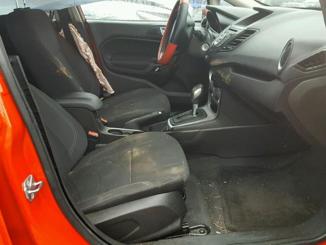 3FADP4BJ9FM208464 - 2015 FORD FIESTA SE RED photo 5