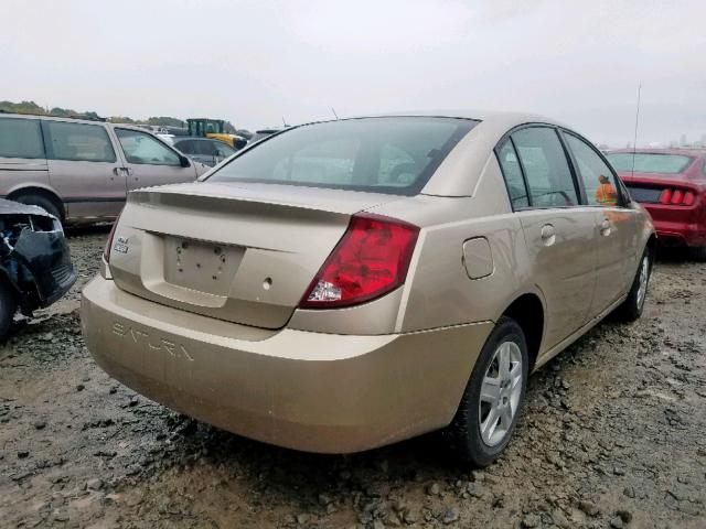 1G8AJ55F76Z174612 - 2006 SATURN ION LEVEL TAN photo 4