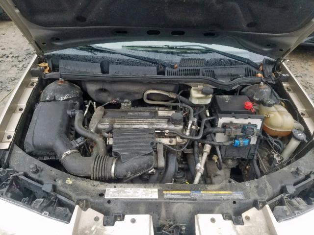 1G8AJ55F76Z174612 - 2006 SATURN ION LEVEL TAN photo 7