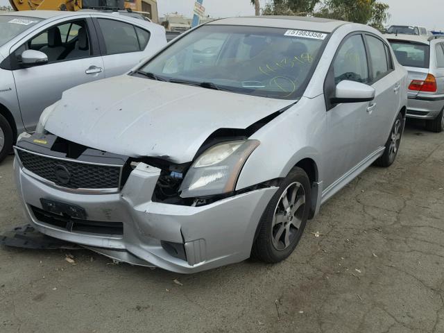 3N1AB6APXBL703837 - 2011 NISSAN SENTRA 2.0 GRAY photo 2