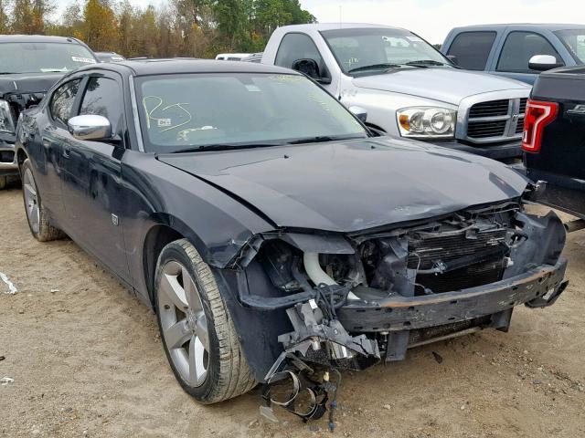 2B3KA33G48H334413 - 2008 DODGE CHARGER SX BLACK photo 1