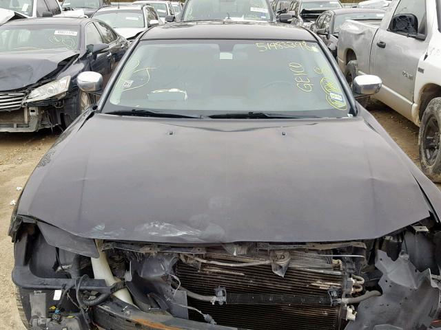 2B3KA33G48H334413 - 2008 DODGE CHARGER SX BLACK photo 7