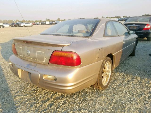 4C3AU52N3XE099749 - 1999 CHRYSLER SEBRING LX GOLD photo 4