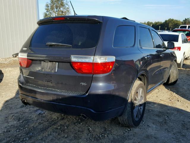 1C4SDHCT3DC692969 - 2013 DODGE DURANGO R/ GRAY photo 4