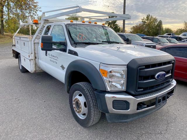 1FD0X5HT5DEB47894 - 2013 FORD F550 WHITE photo 1