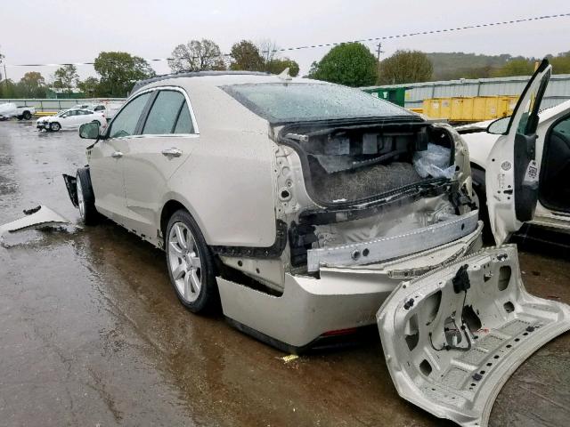 1G6AA5RA7E0114467 - 2014 CADILLAC ATS TAN photo 3