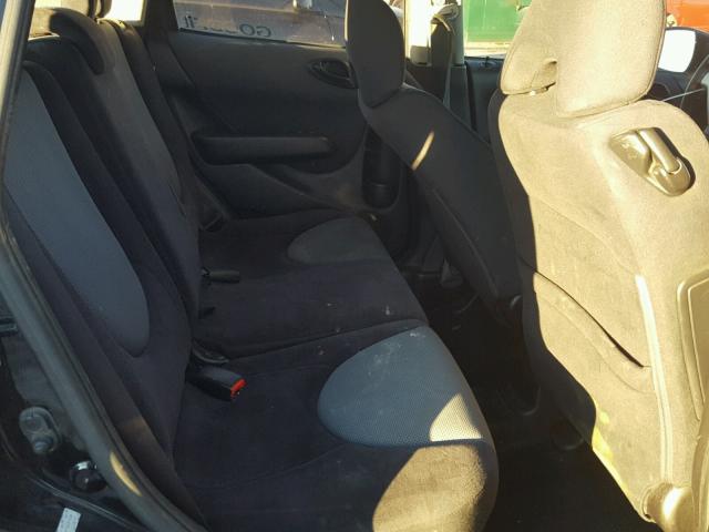 JHMGD37697S031534 - 2007 HONDA FIT S 黑色 照片 6