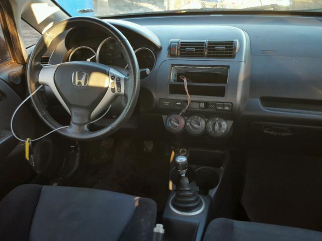JHMGD37697S031534 - 2007 HONDA FIT S 黑色 照片 9