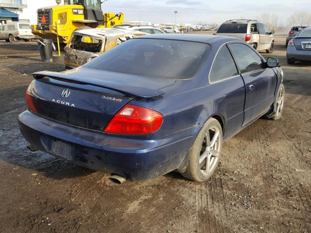 19UYA42641A801889 - 2001 ACURA 3.2CL TYPE BLUE photo 4