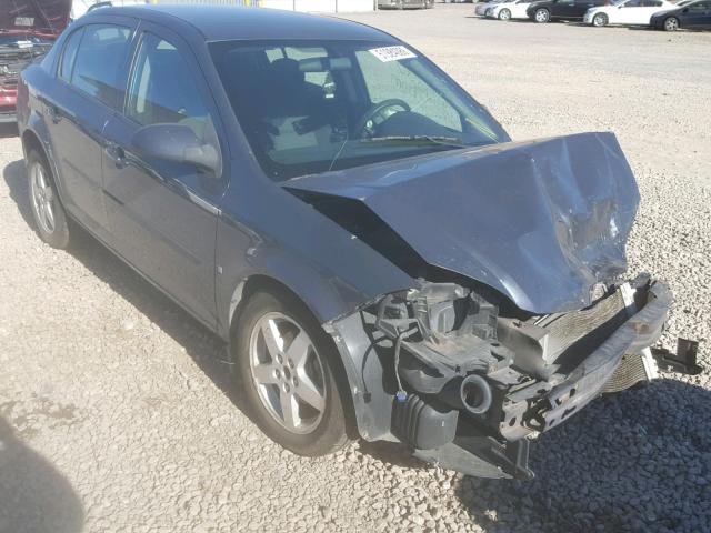 1G1AT58H097289560 - 2009 CHEVROLET COBALT LT BLUE photo 1