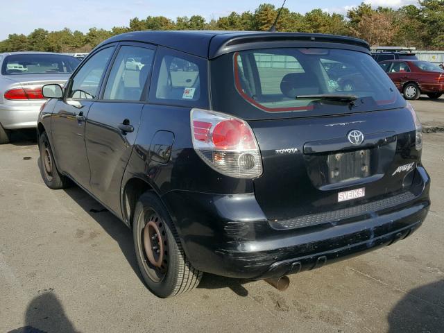 2T1KR32E26C559301 - 2006 TOYOTA COROLLA MA BLACK photo 3