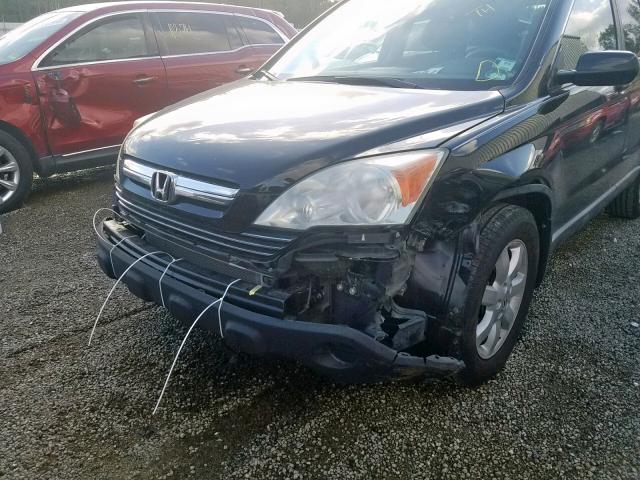 5J6RE38789L018280 - 2009 HONDA CR-V EXL GRAY photo 9