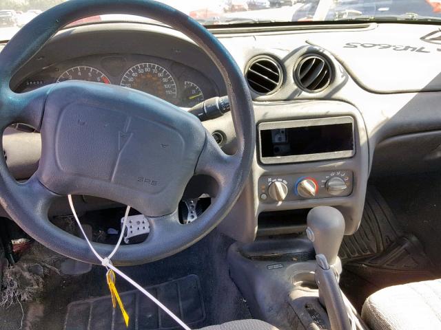 1G2NE52M1VC743605 - 1997 PONTIAC GRAND AM S RED photo 9