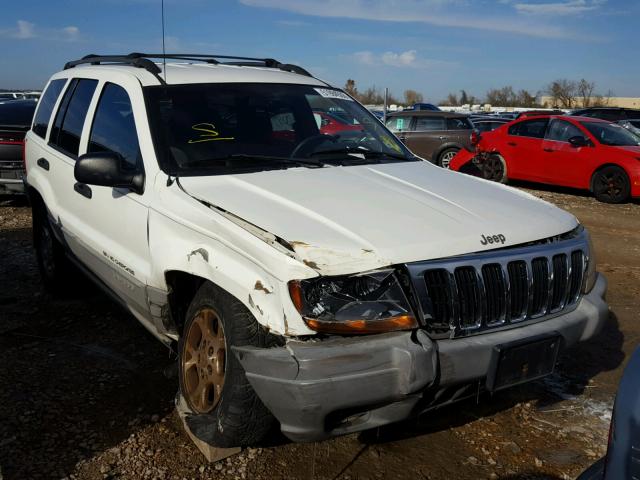 1J4GW48N8YC131508 - 2000 JEEP GRAND CHER WHITE photo 1