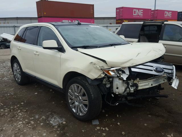 2FMDK39C48BA85473 - 2008 FORD EDGE LIMIT WHITE photo 1