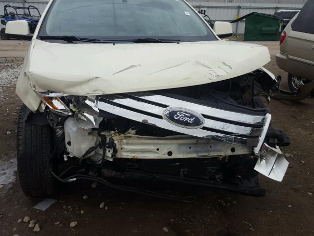 2FMDK39C48BA85473 - 2008 FORD EDGE LIMIT WHITE photo 9