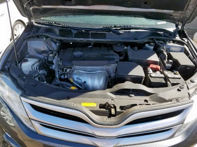 4T3ZA3BB8FU093214 - 2015 TOYOTA VENZA LE GRAY photo 7