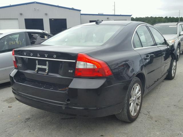 YV1AS982191094416 - 2009 VOLVO S80 3.2 BLACK photo 4