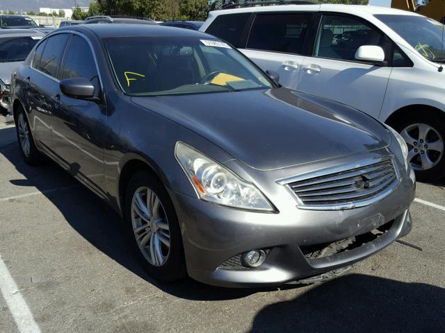 JN1DV6AP4BM602691 - 2011 INFINITI G25 BASE CHARCOAL photo 1