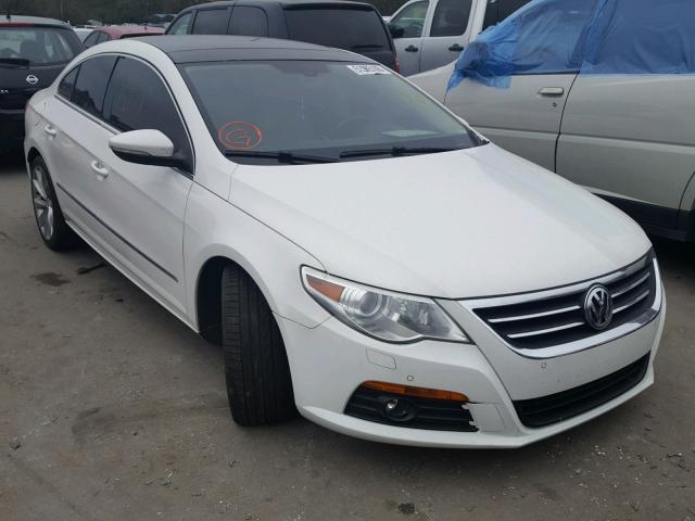 WVWEU73C89E530063 - 2009 VOLKSWAGEN CC WHITE photo 1