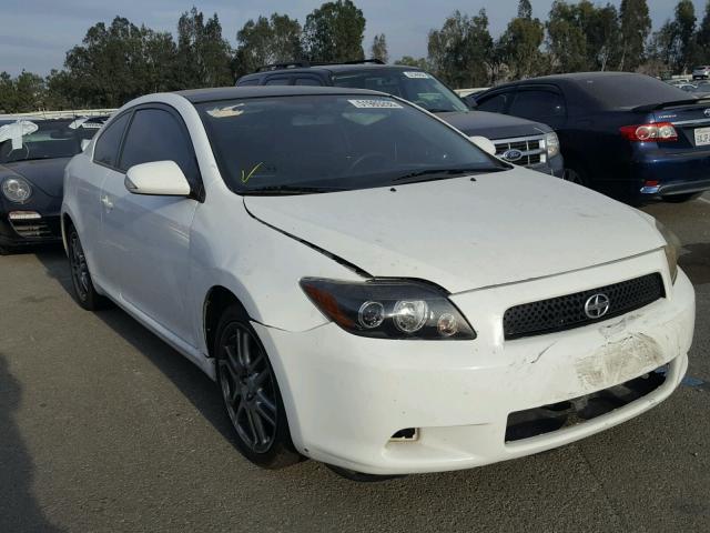 JTKDE167X80253389 - 2008 TOYOTA SCION TC WHITE photo 1