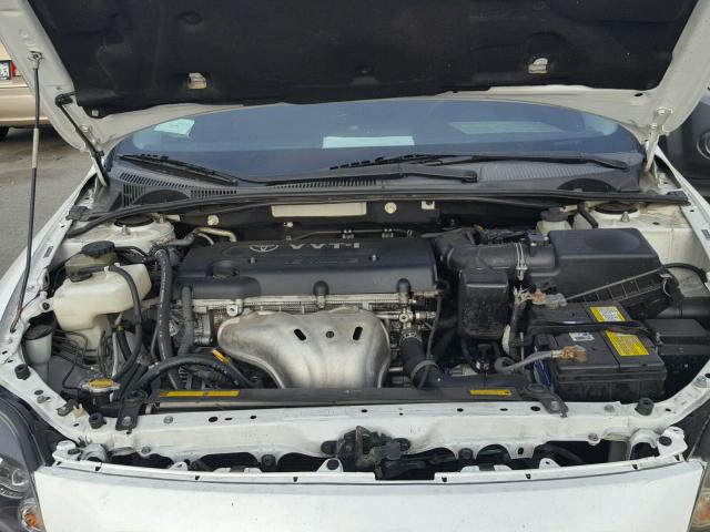 JTKDE167X80253389 - 2008 TOYOTA SCION TC WHITE photo 7