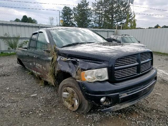 1D7HU18D03S245397 - 2003 DODGE RAM 1500 S BLACK photo 1