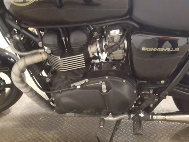 SMT900K1X9T399025 - 2009 TRIUMPH MOTORCYCLE BONNEVILLE BLACK photo 7