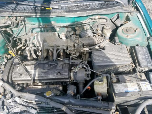 1NXBA02E5VZ599570 - 1997 TOYOTA COROLLA BA GREEN photo 7