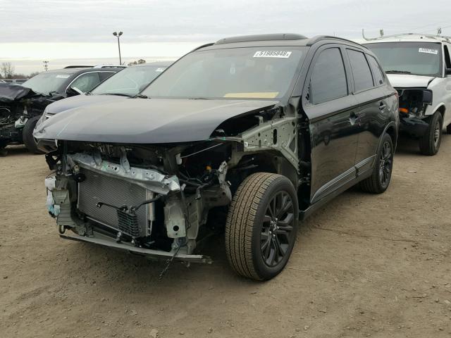 JA4AD3A36JZ018576 - 2018 MITSUBISHI OUTLANDER BLACK photo 2