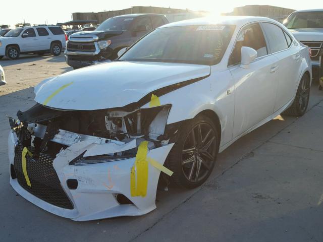 JTHBF1D2XE5040443 - 2014 LEXUS IS 250 WHITE photo 2