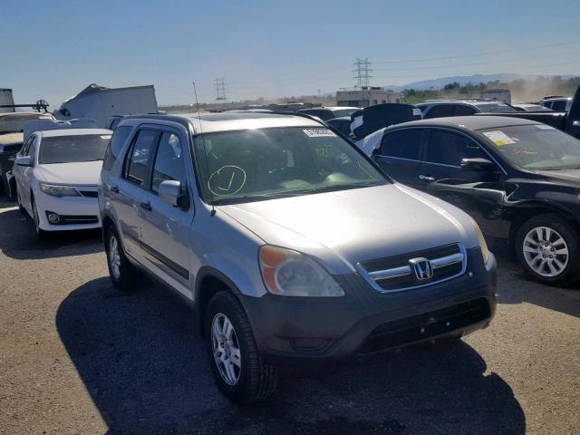 JHLRD78822C043421 - 2002 HONDA CR-V EX SILVER photo 1