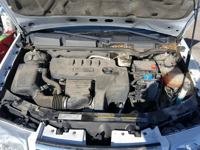 1G8AL55F37Z132093 - 2007 SATURN ION LEVEL WHITE photo 7