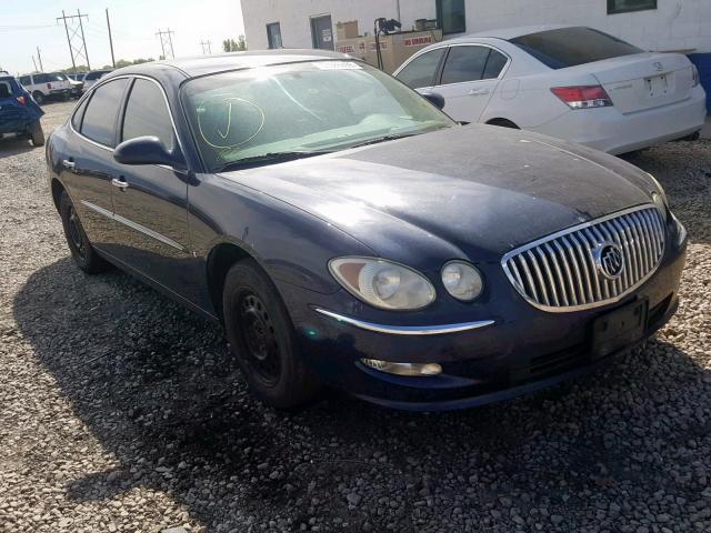 2G4WD582881219706 - 2008 BUICK LACROSSE C BLUE photo 1