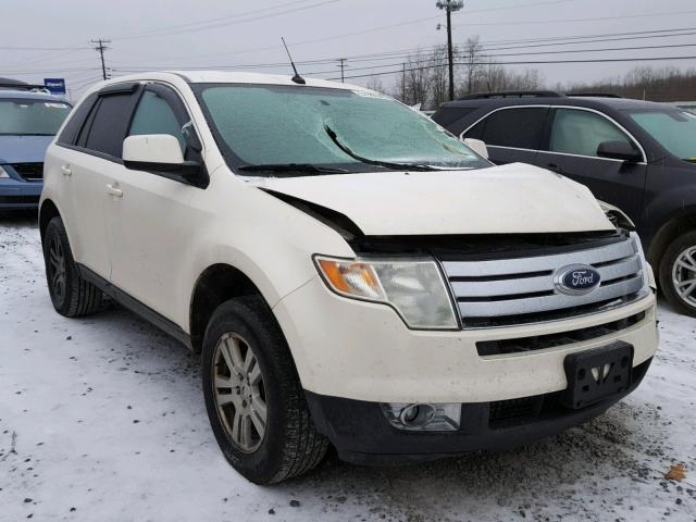 2FMDK48C08BA18151 - 2008 FORD EDGE SEL WHITE photo 1