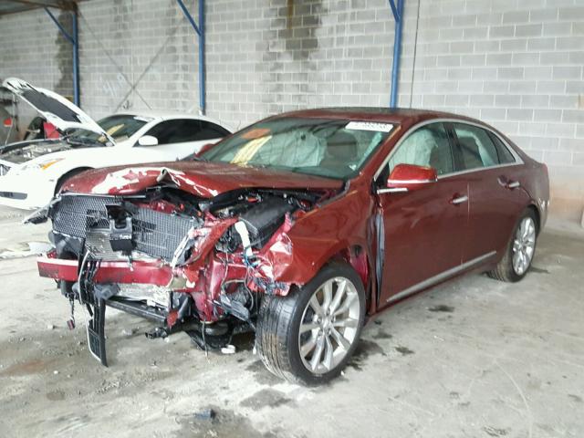 2G61P5S38H9136420 - 2017 CADILLAC XTS PREMIU RED photo 2