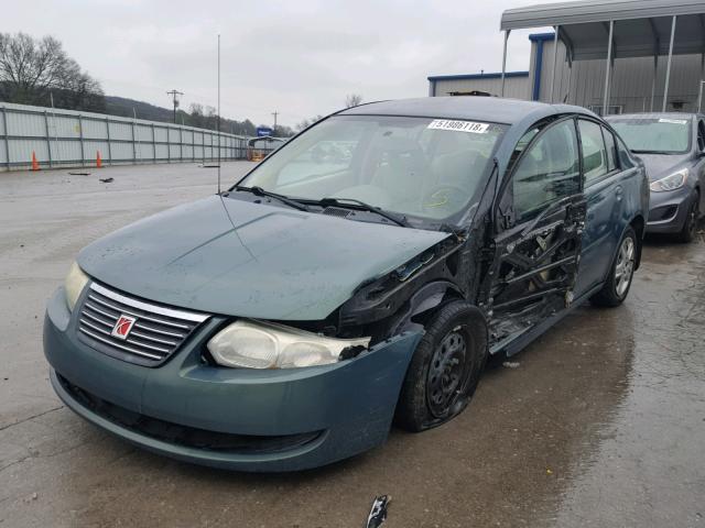 1G8AJ55FX6Z148585 - 2006 SATURN ION LEVEL GREEN photo 2