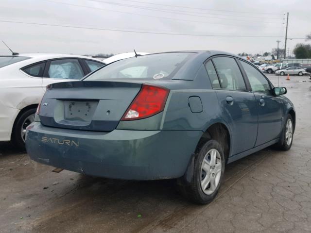 1G8AJ55FX6Z148585 - 2006 SATURN ION LEVEL GREEN photo 4