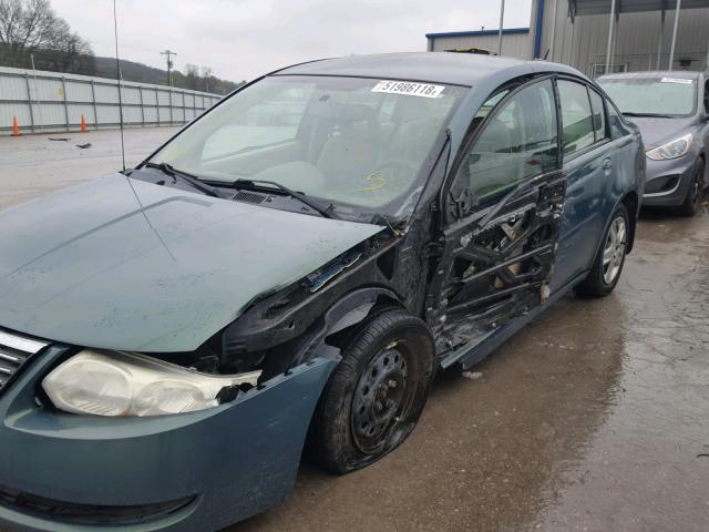 1G8AJ55FX6Z148585 - 2006 SATURN ION LEVEL GREEN photo 9