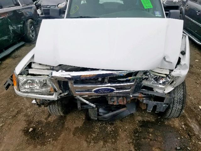 1FTKR1AD5APA29332 - 2010 FORD RANGER WHITE photo 7