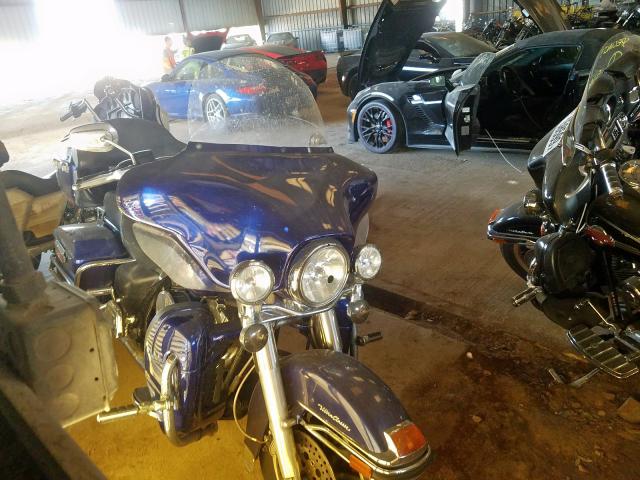 1HD1FCW195Y634838 - 2005 HARLEY-DAVIDSON FLHTCUI BLUE photo 1