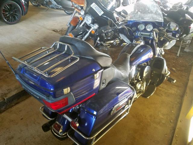 1HD1FCW195Y634838 - 2005 HARLEY-DAVIDSON FLHTCUI BLUE photo 4