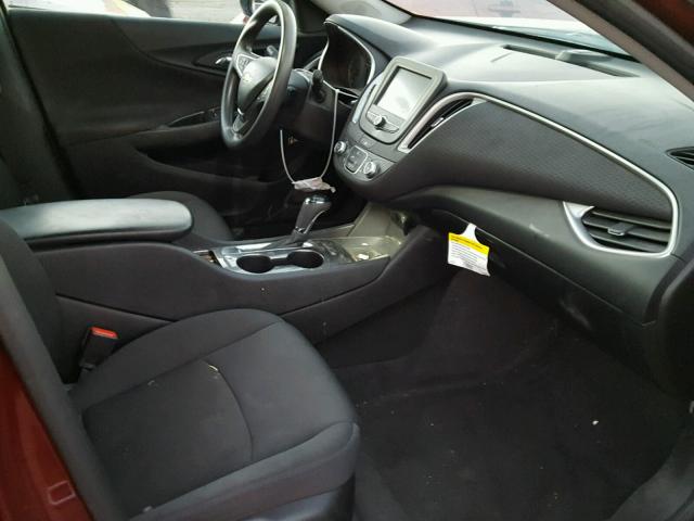 1G1ZB5ST1GF303701 - 2016 CHEVROLET MALIBU LS RED photo 5