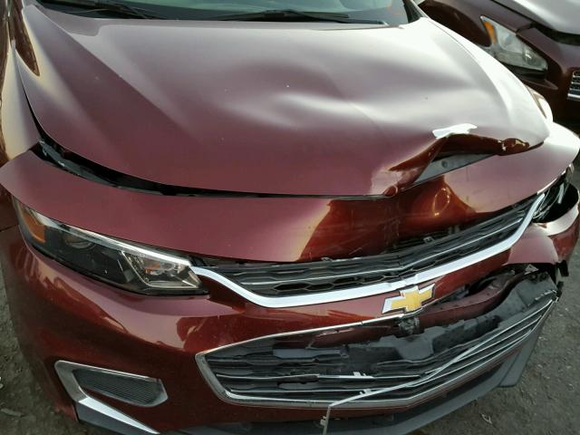 1G1ZB5ST1GF303701 - 2016 CHEVROLET MALIBU LS RED photo 7