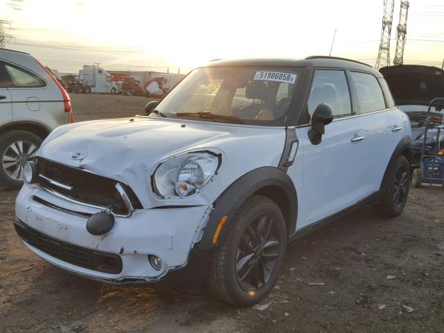 WMWZC3C52FWP52955 - 2015 MINI COOPER S C WHITE photo 2