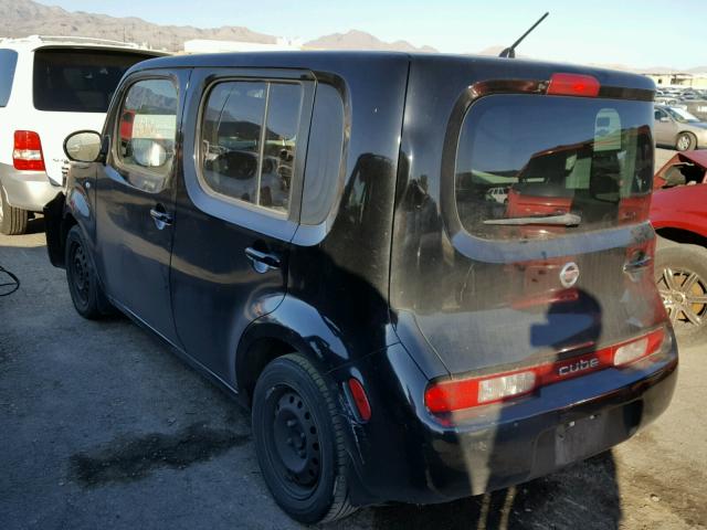 JN8AZ28R99T130562 - 2009 NISSAN CUBE BASE BLACK photo 3